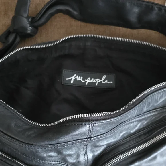 Free People Black Crossbody Bag - Picture 3 of 6
